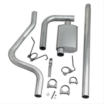 Aluminized Cat Back Exhaust Kit 02-05 Dodge Ram 3.7L, 4.7L, 5.9L - Click Image to Close